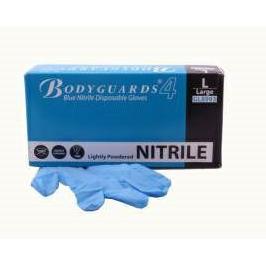 POWDERED NITRILE  GLOVES