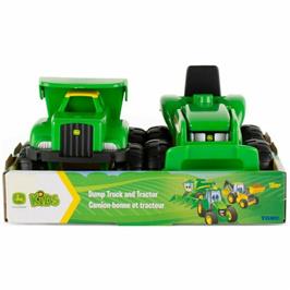 JOHNNY DUMP TRUCK AND TRACTOR 2 SET