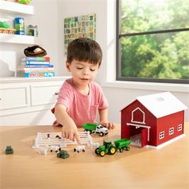 TOMY JOHN DEERE BARN PLAYSET