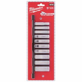 MILWAUKEE DEEP SOCKET METRIC 10PC 3/8&quot; DRIVE