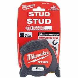 8m/26ft MILWAUKEE STUDT II Magnetic Tape Measure 8m/26ft (Wi