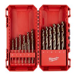 MILWAUKEE 19 PIECE SHOCKWAVE RED COBALT METAL