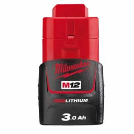 MILWAUKEE M12B3 12V 3.0AH BATTERY