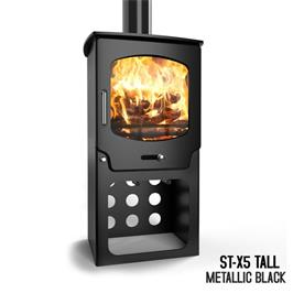 SALTFIRE ST-X5T TALL MULTIFUEL STOVE