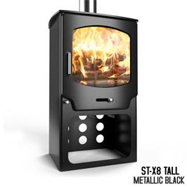 SALTFIRE ST-X8 TALL MULTIFUEL STOVE